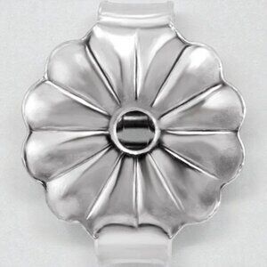 5.5 mm Medium Weight Friction Earring Backs in Platinum